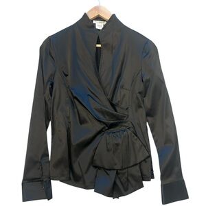 Naracamicie M/L ( III) NWOT detailed side zip blouse